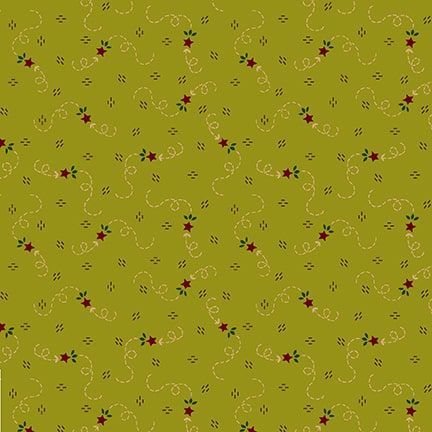 Quiet Grace, Meandering Stars by Kim Diehl For Henry Glass & Co ~ Kiwi