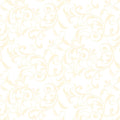 Holiday Feathers & Flourish by Art Loft ~ Cream ~ (1/4 meter)