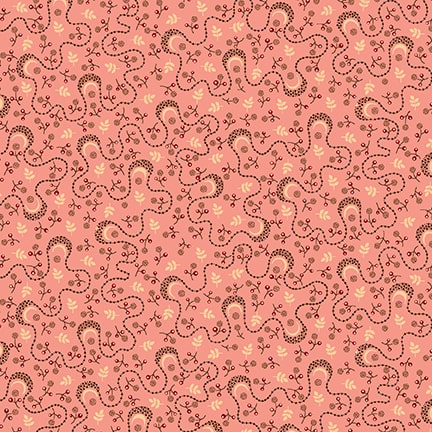 Quiet Grace, Berry Patch by Kim Diehl for Henry Glass & Co ~ Pink