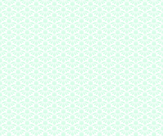 Indelible Cornflower by Anna Maria Textiles for Northcott ~ Mint