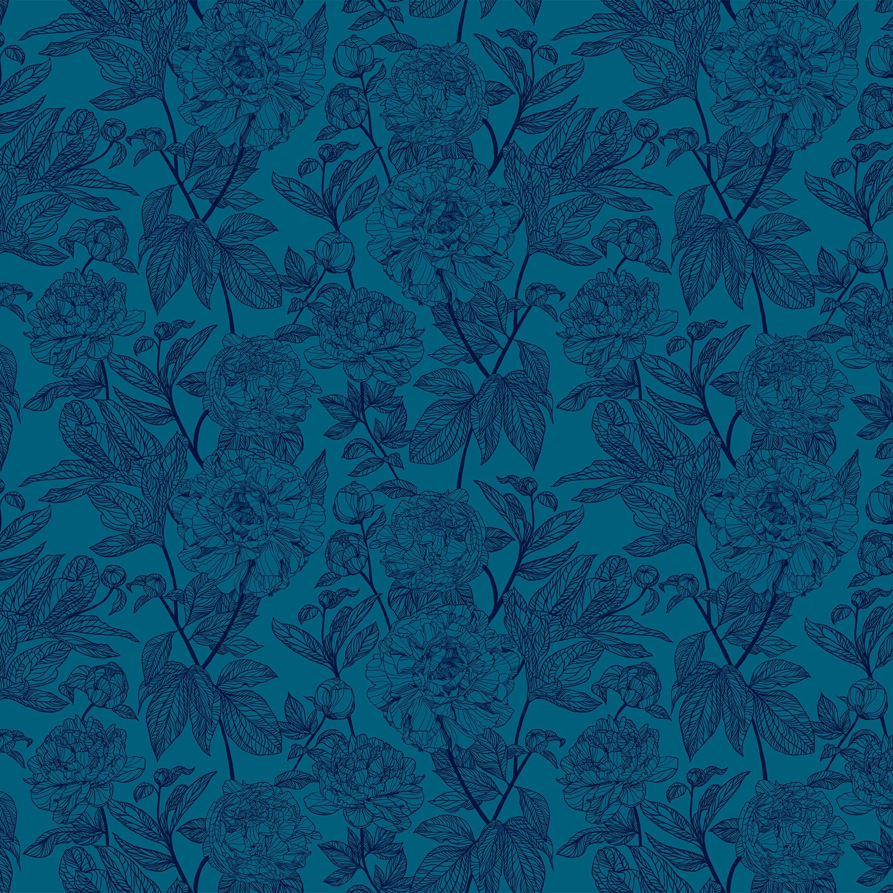 Indelible Ink by Anna Maria Textiles for Northcott ~ Ocean (1/4 Meter)