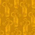 Indelible Ink by Anna Maria Textiles for Northcott ~ Saffron (1/4 Meter)