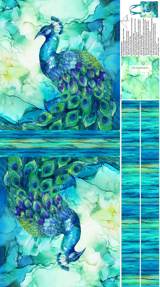 Allure By Deborah Edwards and Melanie Samra For Northcott ~Panel Canvas
