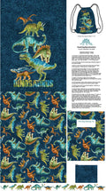 Dino Roar by Brett Blumenthal for Northcott ~ Navy Multi