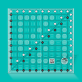 Creative Grids Quilt Ruler 10-1/2in x 10-1/2in Designed by Rachel Cross