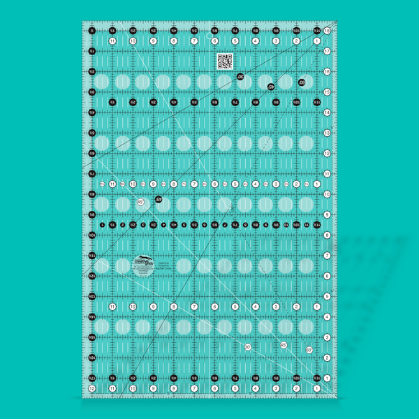 Creative Grids Quilt Ruler 12-1/2in x 18-1/2in