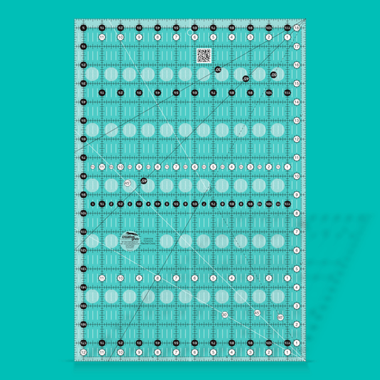 Creative Grids Quilt Ruler 12-1/2in x 18-1/2in