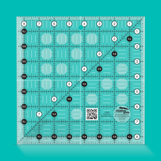 Creative Grids Quilt Ruler 8-1/2in Square