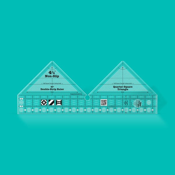 Creative Grids 90 Degree Double-Strip Quilt Ruler