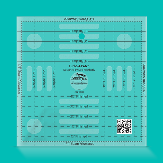 Creative Grids Turbo 4 Patch Template CGRDH3