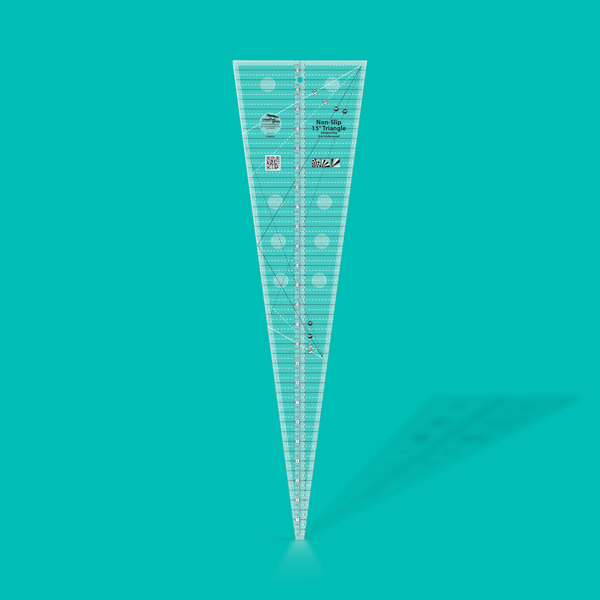 Creative Grids 15 Degree Triangle Quilt Ruler