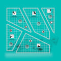 Creative Grids Crazier Eights Template