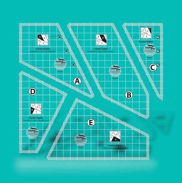 Creative Grids Crazier Eights Template