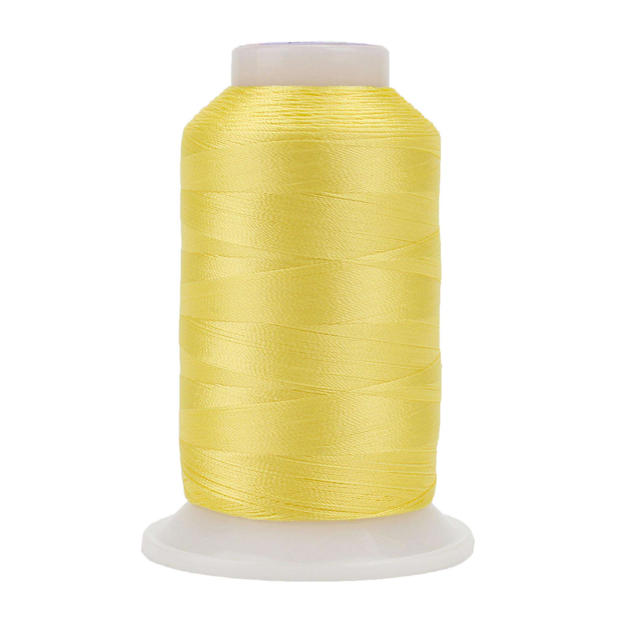 DecoBob Cottonized Polyester 80wt 2000m ~ Soft Yellow