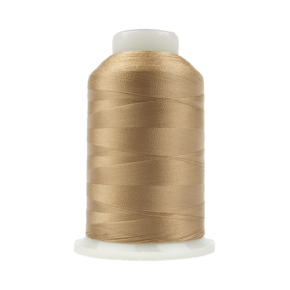 DecoBob Cottonized Polyester 80wt 2000m ~ Soft Tan