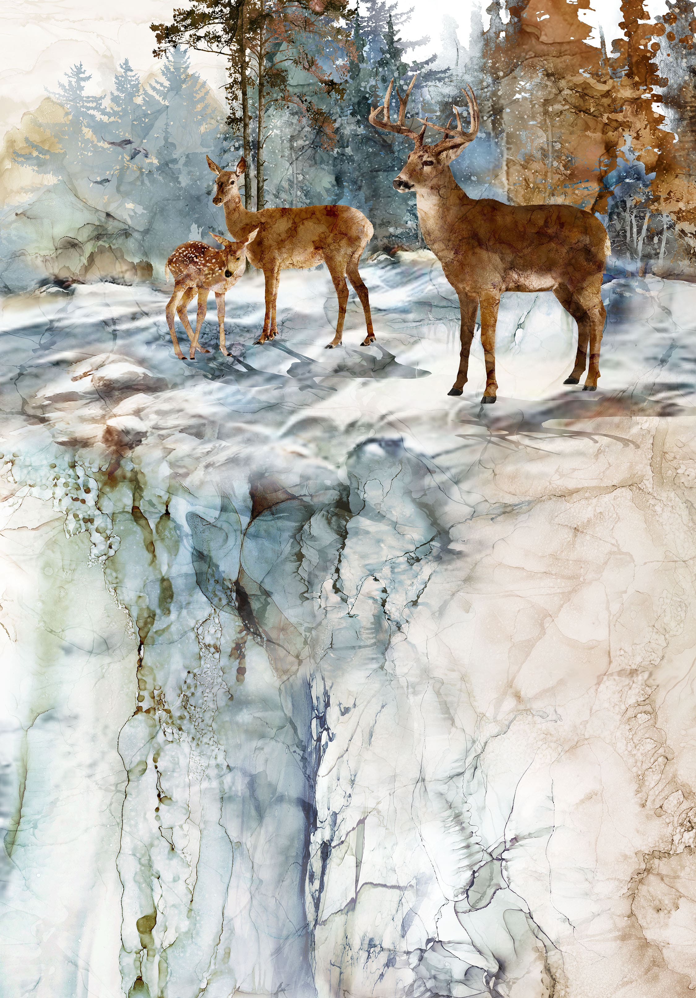 Highland by Deborah Edwards and Melanie Samra for Northcott ~ Panel