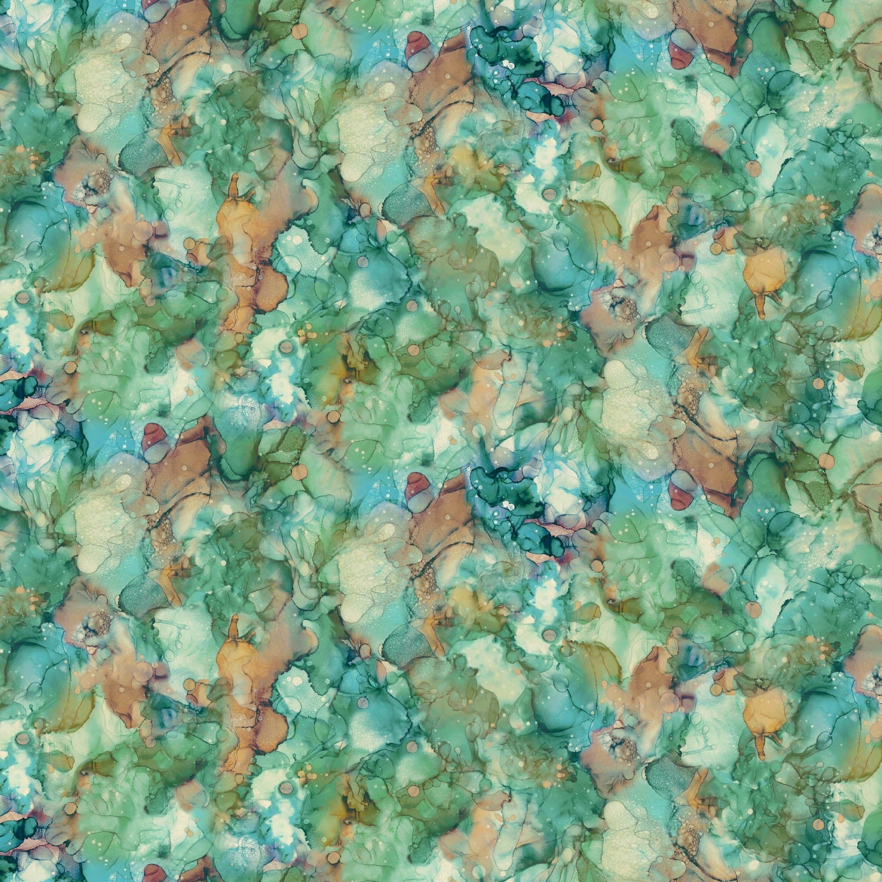 Autumn Breeze by Deborah Edwards and Melanie Samra for Northcott ~ Medium Teal ~ (1/4 Meter)