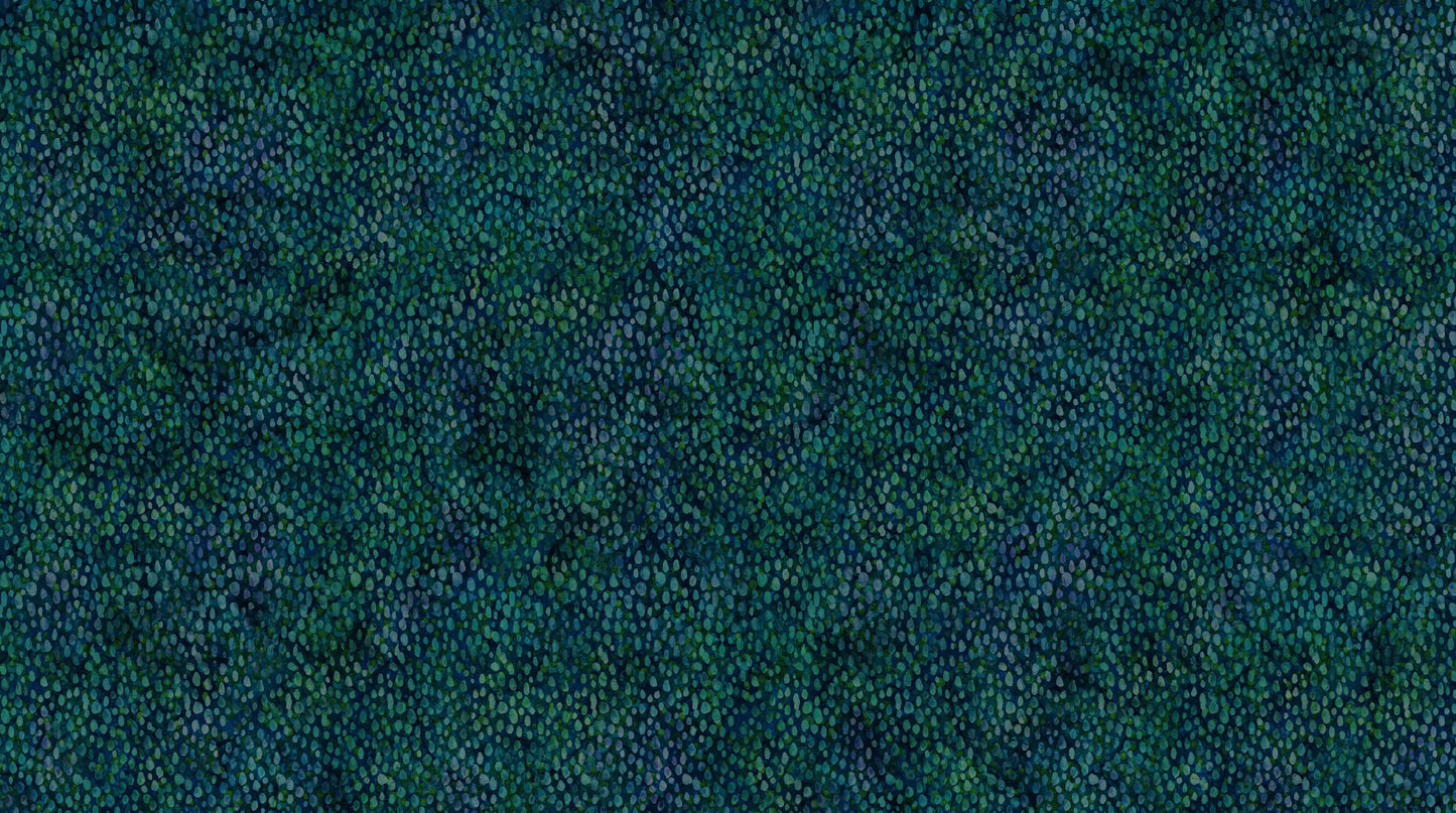 Autumn Breeze Pebble Texture Dark Teal by Deborah Edwards and Melanie Samra for Northcott