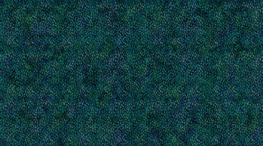 Autumn Breeze Pebble Texture Dark Teal by Deborah Edwards and Melanie Samra for Northcott