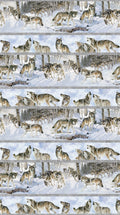 Wild at Heart by Al Agnew for Northcott~ Lt Blue Multi