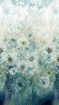 Whisper Full Width Border by Deborah Edwards and Melanie Samra for Northcott ~ Teal Multi