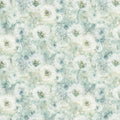 Whisper Packed Seed Pods by Deborah Edwards and Melanie Samra for Northcott ~ Lt. Teal Multi