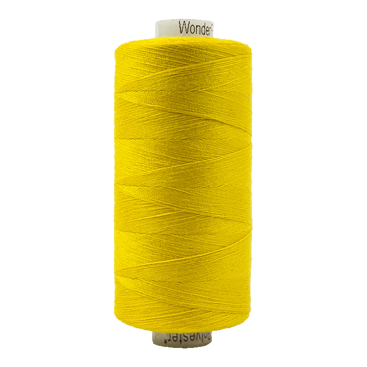 Designer All Purp Poly 40wt 1000m ~ School Bus Yellow