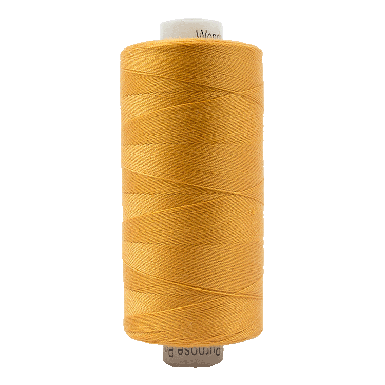 Designer All Purpose Poly 40wt 1000m ~ Carrot Orange