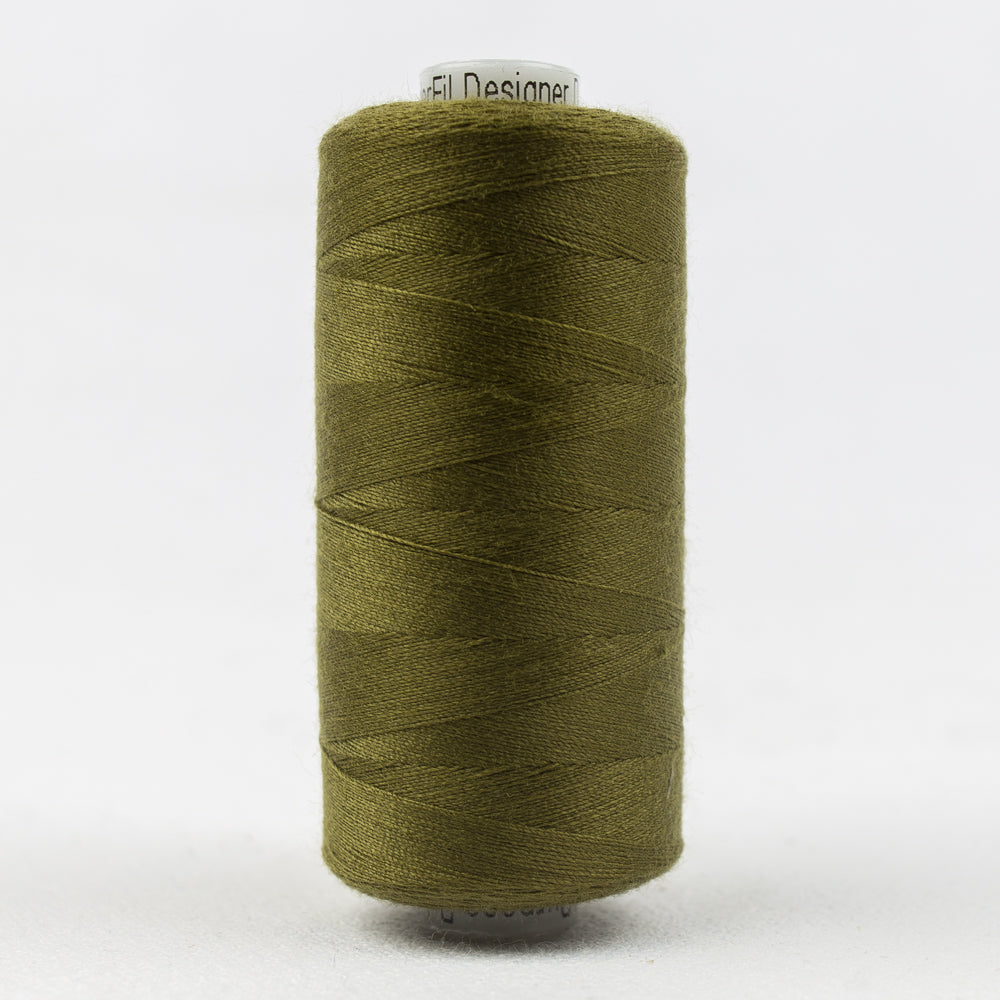 Designer All Purpose Poly 40wt 1000m ~ Olive