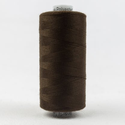 Designer All Purpose Poly 40wt 1000m ~ Baker's Chocolate