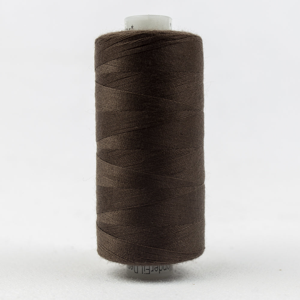 Designer All Purpose Poly 40wt 1000m ~ Cocoa Bean
