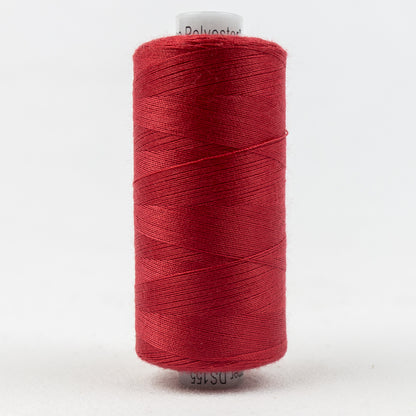 Designer All Purpose Poly 40wt 1000m ~ Torch Red
