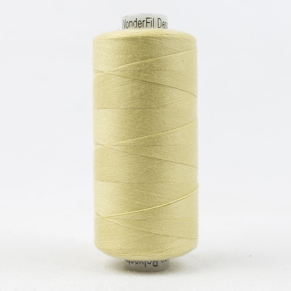 Designer All Purpose Poly 40wt 1000m ~ Pale Goldenrod