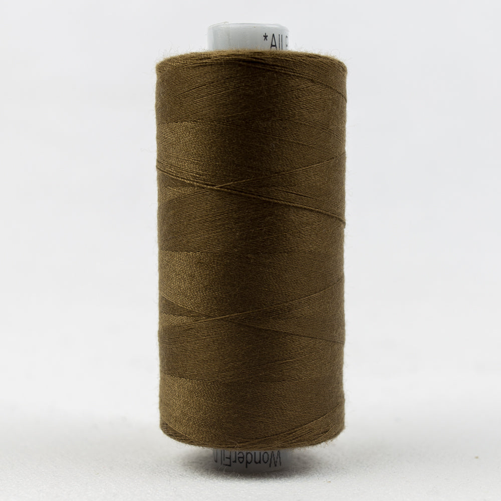 Designer All Purpose Poly 40wt 1000m ~ Raw Umber