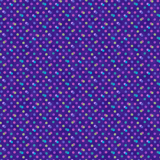 Hugs and Kisses Big Hugs by Deborah Edwards for Northcott ~ Purple Multi