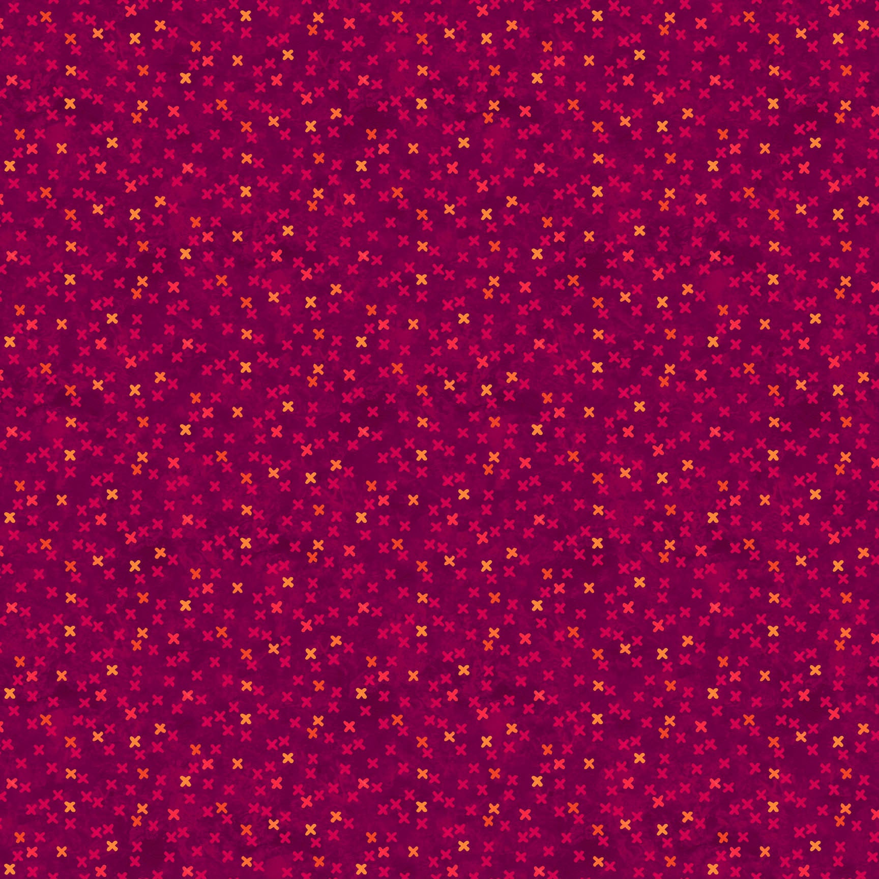Hugs and Kisses Big Kisses by Deborah Edwards for Northcott ~ Red Multi