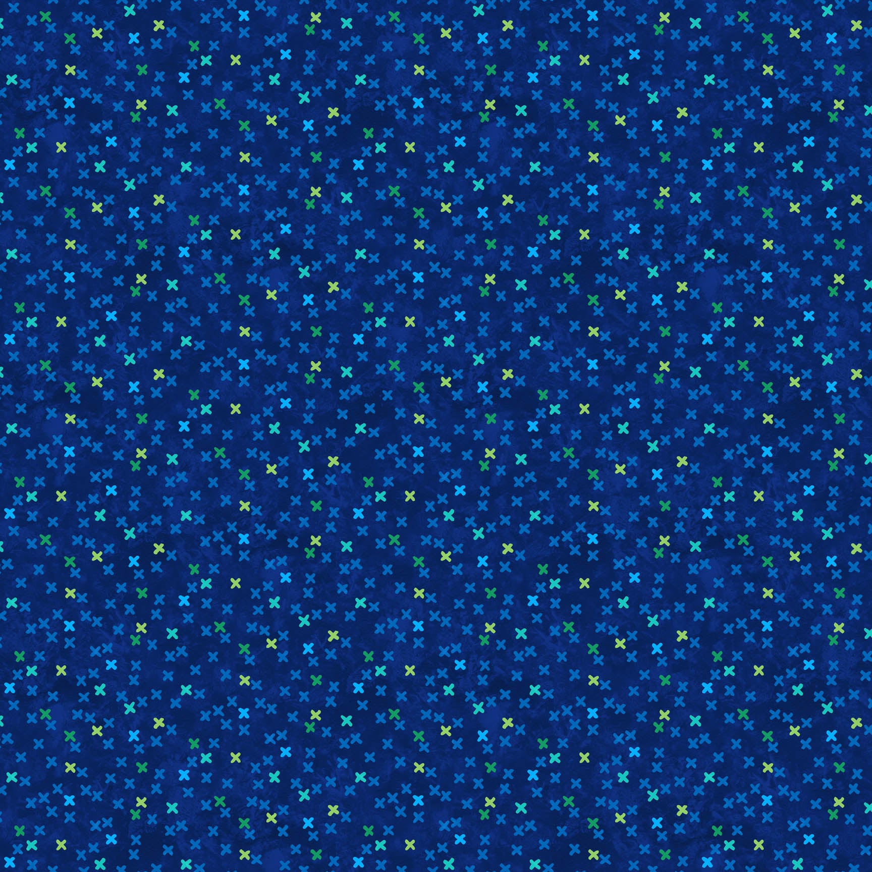 Hugs and Kisses Big Kisses by Deborah Edwards for Northcott ~ Blue Multi