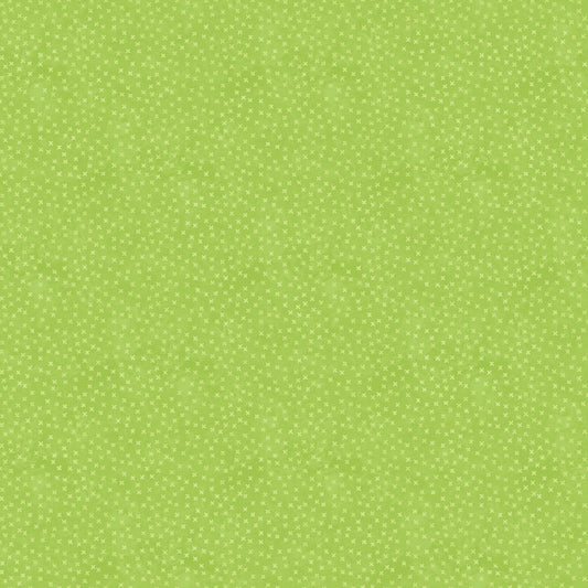 Hugs and Kisses Little Kisses by Deborah Edwards for Northcott ~ Lime