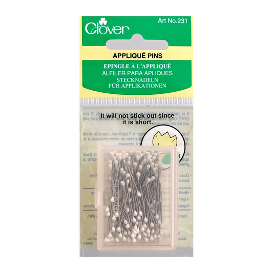 Appliqué Pins by Clover