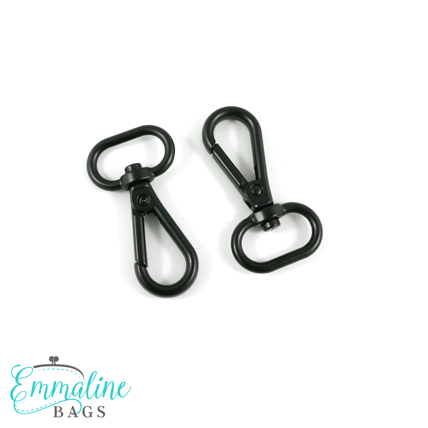 Swivel Snap Hooks: Flat Hook Profile (2 Pack)