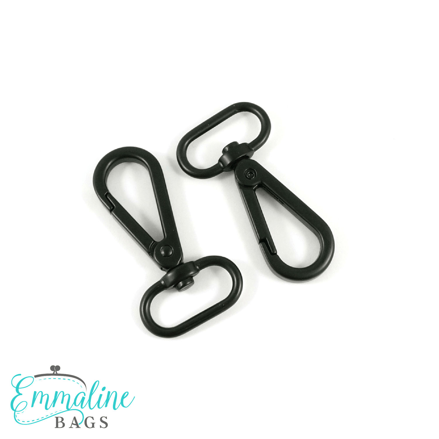 Swivel Snap Hooks: Flat Hook Profile (2 Pack)