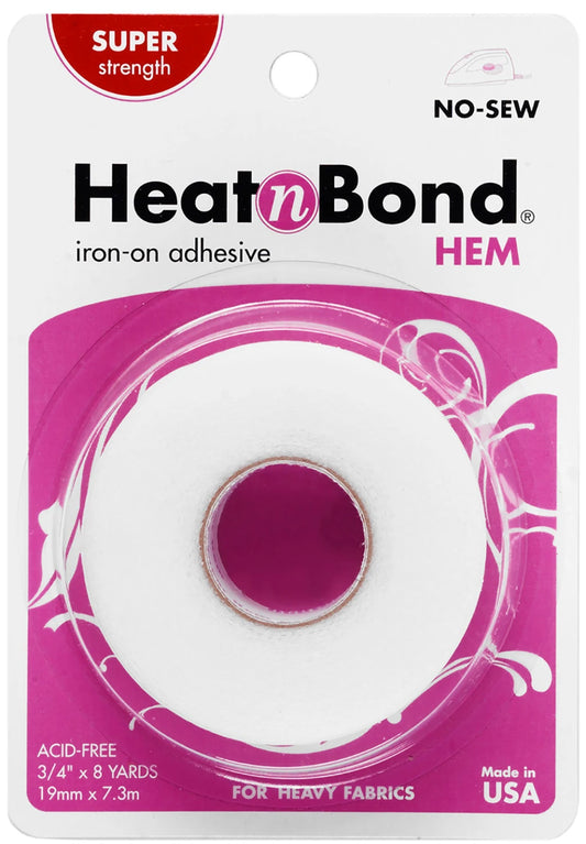 Heat N Bond Heavy Hem Tape ~ 3/4” x 8YD