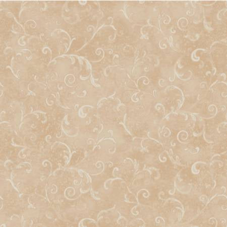 Essentials Filigree by Wilmington Prints ~ Tan