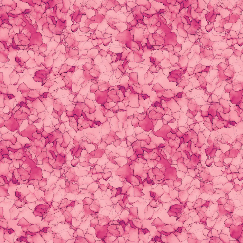 Flight of Beauty Petal Mosaic by Peggy Collin’s for Camelot Fabrics ~ Pink