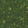 Christmas Time by Stof Fabrics ~ Green/Gold ~ (1/4 Meter)