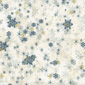 Christmas Time by Stof Fabrics ~ Blue/Gold ~ (1/4 Meter)