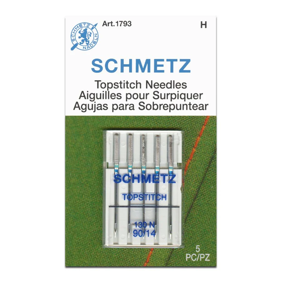 Topstitch Machine Needle by Schmetz ~ 5 Pack
