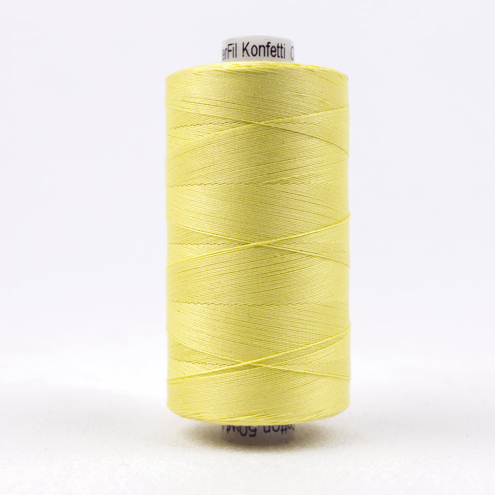Konfetti - 50wt Egyptian Cotton ~ Yellow