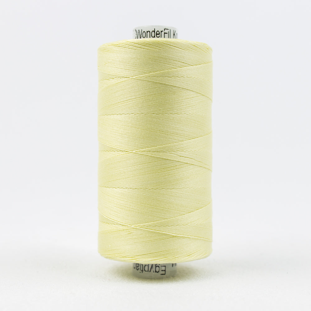 Konfetti - 50wt Egyptian Cotton ~ Pale Yellow