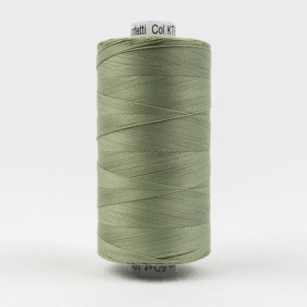 Konfetti - 50wt Egyptian Cotton ~ Grey Khaki
